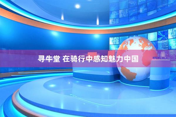 寻牛堂 在骑行中感知魅力中国